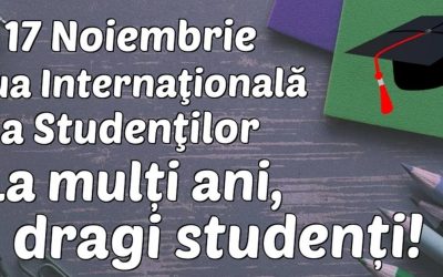 Astăzi, în toată lumea este marcată Ziua Internațională a Studenților