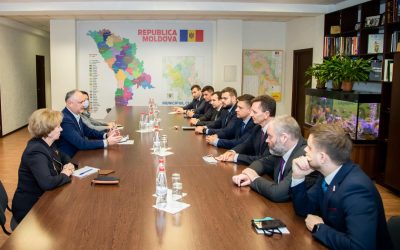 Am avut o întrevedere de lucru cu membrii delegației Adunării Federale a Federației Ruse, care se află într-o vizită în Republica Moldova