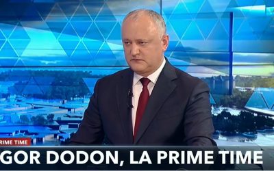 IGOR DODON, INVITAT LA PRIME TIME CU ALEX LUCA