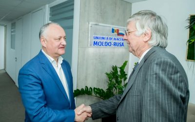 Провёл встречу с Чрезвычайным и Полномочным Послом Венгрии в Республике Молдова Шандором Сабо