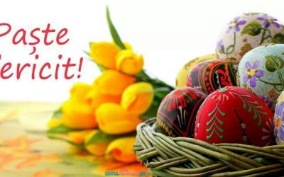 Stimați creștini, dragi prieteni! Vă felicit cu prilejul cele mai luminate sărbători – Învierea Domnului