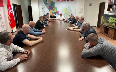 Провели встречу с председателями районов от ПСРМ