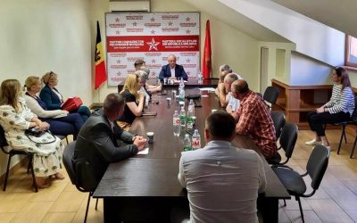 Сегодня в Бельцах провели заседание с руководителями и секретарями территориальных организаций ПСРМ в северной зоне