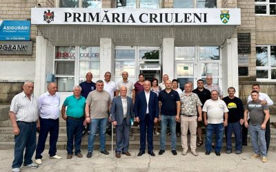 Совершили сегодня рабочую поездку в Криулянский район, где встретились с руководством и активистами территориальной организации ПСРМ