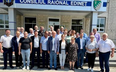 Am efectuat astăzi o vizită de lucru în raioanele Drochia, Edineț și Râșcani, unde ne-am întâlnit cu conducerea și activiștii organizațiilor teritoriale