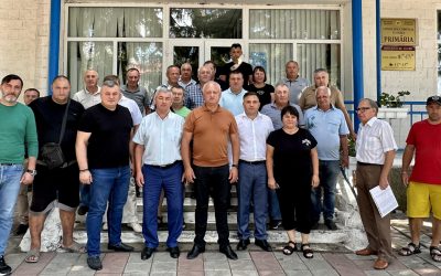 Вместе с членом Исполкома ПСРМ Григорием Новаком провели плодотворную встречу с активистами территориальной организации  Партии социалистов в Дубоссарах