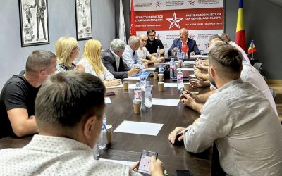 В Бельцах провели очередное заседание штаба ПСРМ севера страны, в котором приняли участие руководители территориальных организаций партии