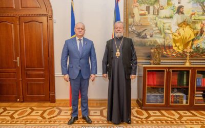 Am avut o întrevedere cu Înaltpreasfințitul Vladimir, Mitropolit al Chișinăului și al Întregii Moldove