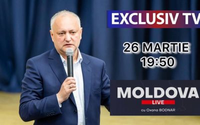 Moldova LIVE cu Oxana Bodnar. 26.03.2024
