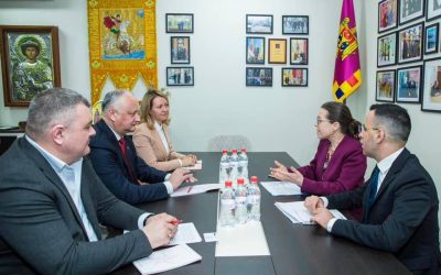 Встреча с главой миссии ОБСЕ в Молдове