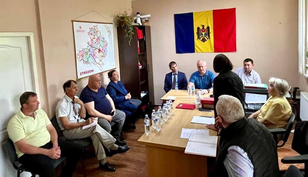 Astăzi am participat la ședința consiliului OT PSRM Strășeni în cadrul căreia a fost ales Consiliul organizației teritoriale și președintele acesteia