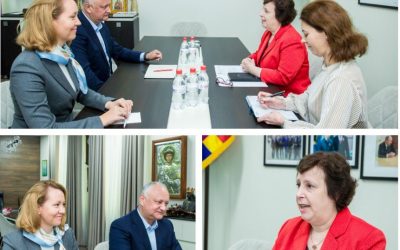 Împreună cu membrul Comitetului Executiv, Olga Cebotari, am avut o întrevedere cu Excelența Sa, doamna Fern Horine, Ambasador al Regatului Unit al Marii Britanii şi Irlandei de Nord în țara noastră, la inițiativa diplomatului