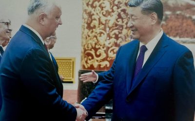 Am avut onoarea să-l salut pe Președintele Republicii Populare Chineze, Xi Jinping